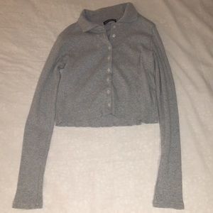 Grey brandy sweater